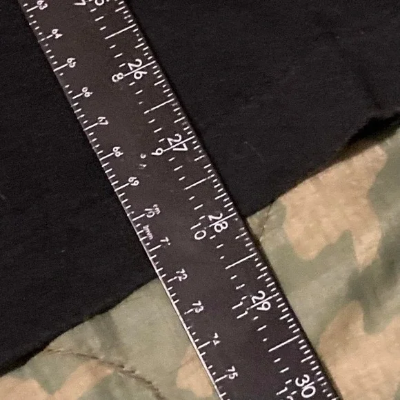 Vintage 90s FOTL POWMIA black single stitch tee cotton washed size L/20 - Picture 7 of 8